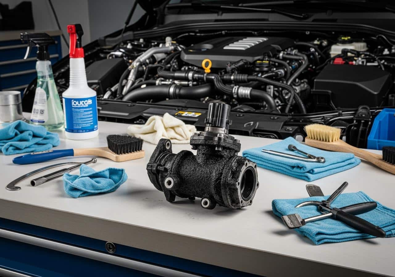 Quels sont les symptômes d'une vanne EGR encrassée ?