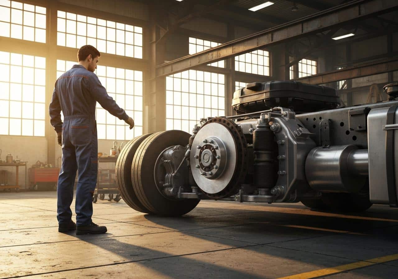 comment fonctionnent les systèmes de freinage et suspension sur les poids lourds modernes ?