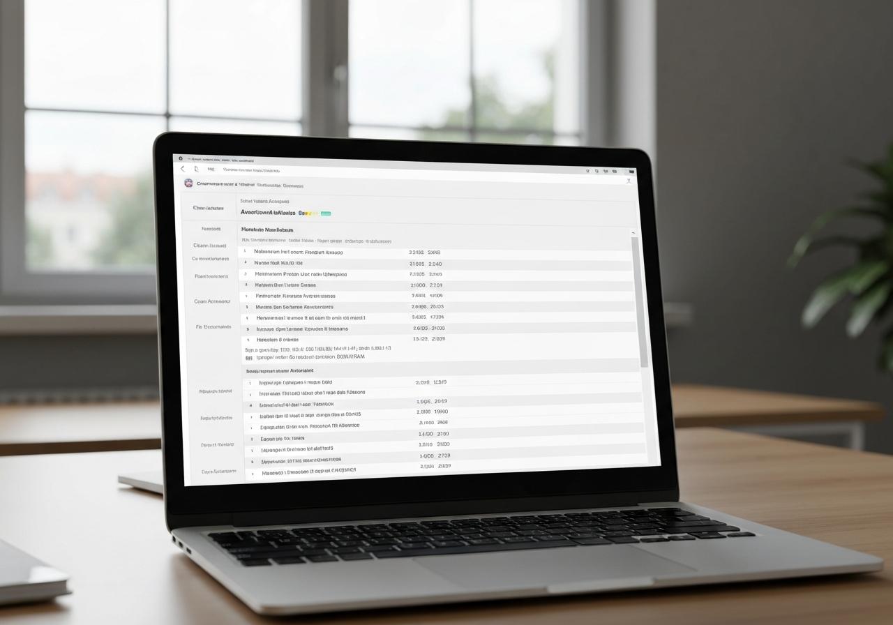 Base de données rappels constructeurs sur ordinateur
