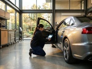 Comment puis-je enlever le voyant moteur avec une valise de diagnostic ?