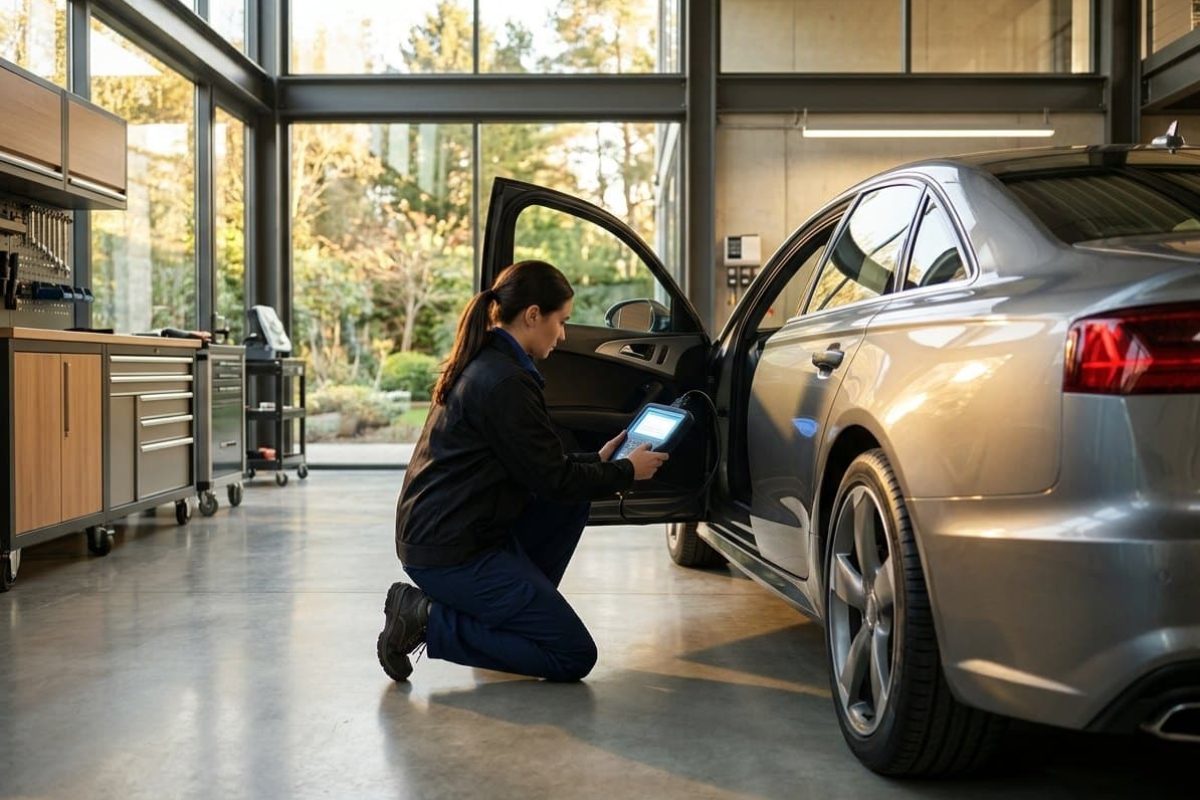 Comment puis-je enlever le voyant moteur avec une valise de diagnostic ?